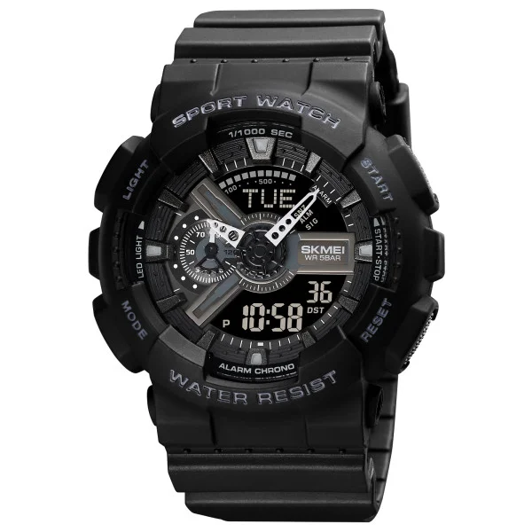 Мужские часы Skmei 1834 Black. фото 1