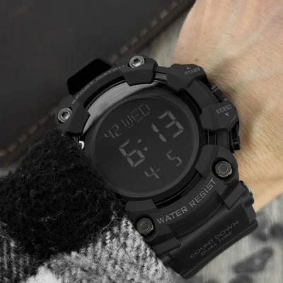 Чоловічий годинник Skmei 1968 All Black