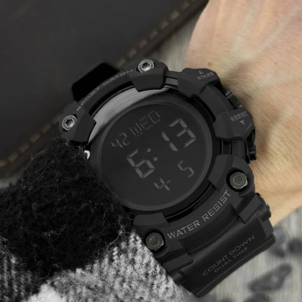 Мужские часы Skmei 1968 All Black фото 4