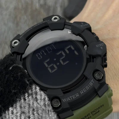 Чоловічий годинник Skmei 1968 Military-Black