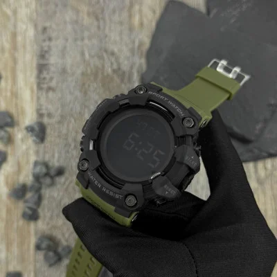 Чоловічий годинник Skmei 1968 Military-Black