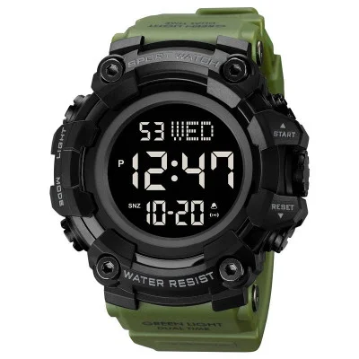 Чоловічий годинник Skmei 1968 Military-Black