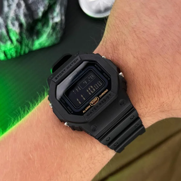 Чоловічий годинник Skmei 1628 All Black фото 3