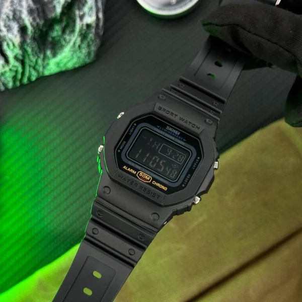 Чоловічий годинник Skmei 1628 All Black фото 6