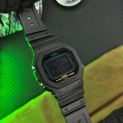 Чоловічий годинник Skmei 1628 All Black