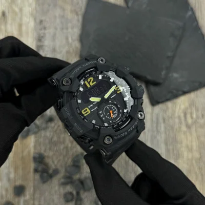 Чоловічий годинник Skmei 1637BK Black.