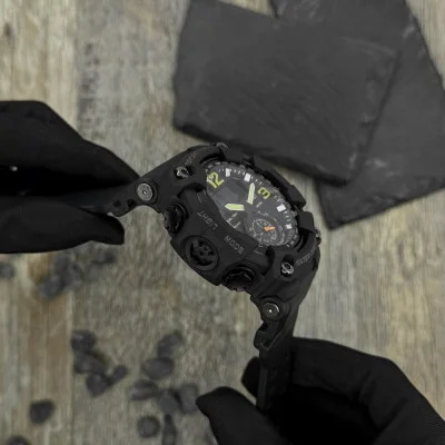 Чоловічий годинник Skmei 1637BK Black.