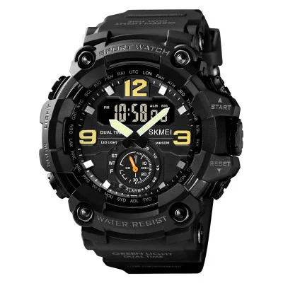 Чоловічий годинник Skmei 1637BK Black.