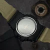 Чоловічий годинник Skmei 1384 Black-Khaki Wrisband фото 7