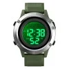 Мужские часы Skmei 1518 Black-Military Wrisband фото 2