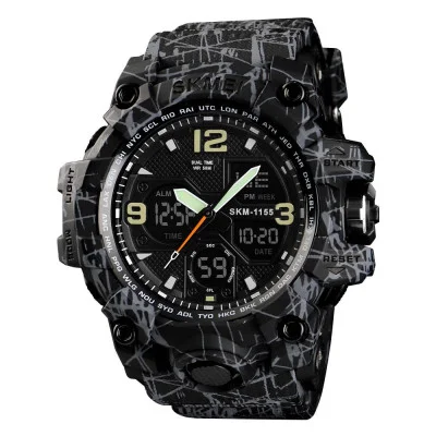 Чоловічий годинник Skmei 1155 Black-Gray