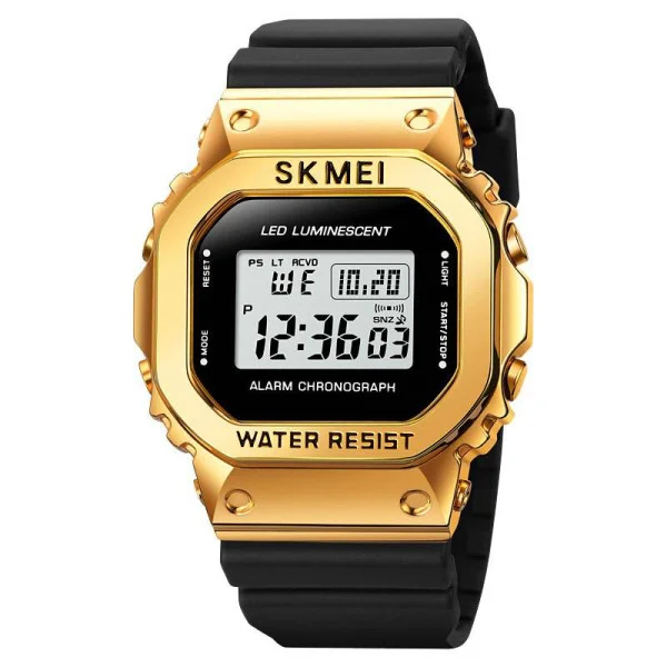 Наручний годинник Skmei 1851 Black-Gold фото 1