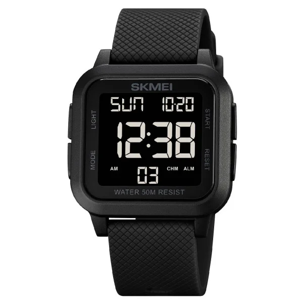Чоловічий годинник Skmei 1894BKBK All Black фото 1