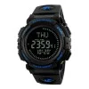 Мужские часы Skmei 1290BU Black-Blue Smart Watch + Compass фото 2