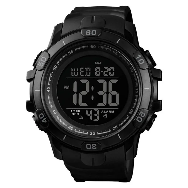 Мужские часы Skmei 1475BK All Black фото 1