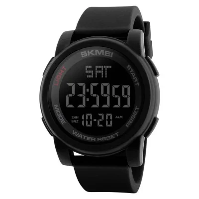 Чоловічий годинник Skmei 1257BK All Black