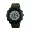 Чоловічий годинник Skmei 1213AG Black-Military Wristband фото 2