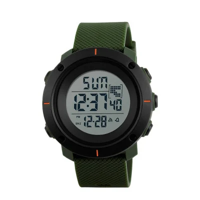 Чоловічий годинник Skmei 1213AG Black-Military Wristband