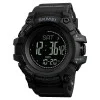 Чоловічий годинник Skmei 1356BK Black + Compass фото 2