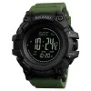 Чоловічий годинник Skmei 1358AG Army Green Smart Watch Compass фото 2