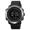 Чоловічий годинник Skmei 1418BK Black + Compass фото 2