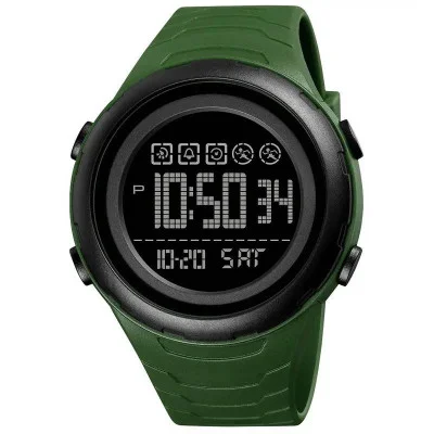 Чоловічий годинник Skmei 1674AGBK Army Green-black
