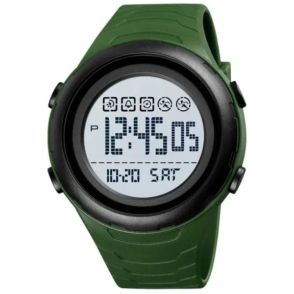 Мужские часы Skmei 1674AGWT Army Green-white фото 1