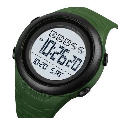 Чоловічий годинник Skmei 1674AGWT Army Green-white