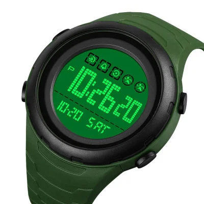 Чоловічий годинник Skmei 1674AGWT Army Green-white