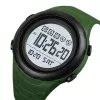 Чоловічий годинник Skmei 1674AGWT Army Green-white фото 3