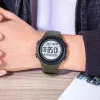 Чоловічий годинник Skmei 1674AGWT Army Green-white фото 5