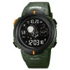 Мужские часы Skmei 1820AGBK Army-green Black фото 2