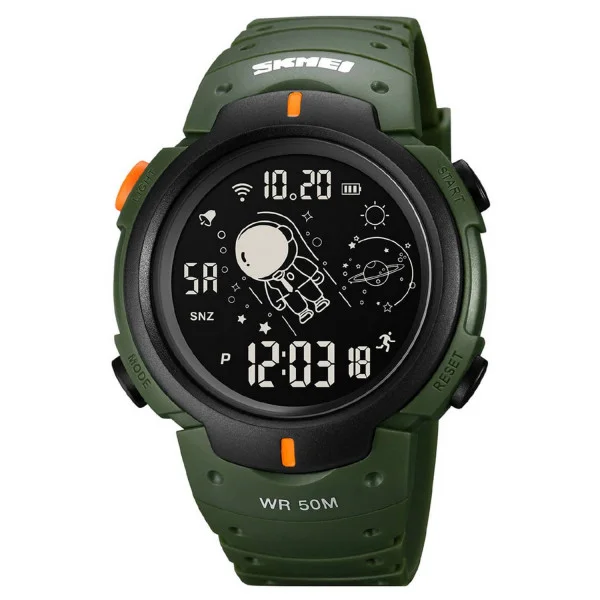Мужские часы Skmei 1820AGBK Army-green Black фото 1