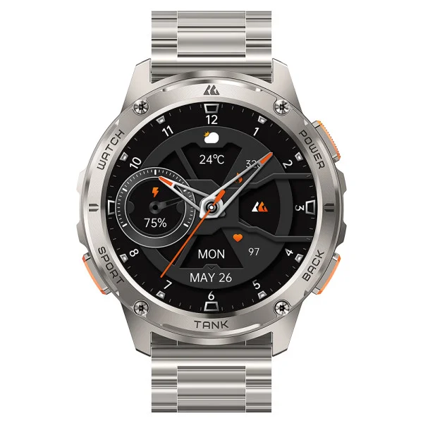 Спортивные Умные Часы Kospet TANK T3 Silver Special Edition + Спортивные Режимы, Водозащита, Звонки фото 7