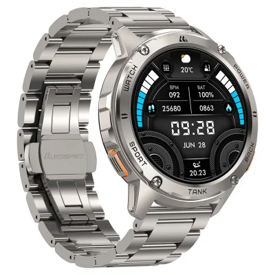 Спортивные Умные Часы Kospet TANK T3 Silver Special Edition + Спортивные Режимы, Водозащита, Звонки