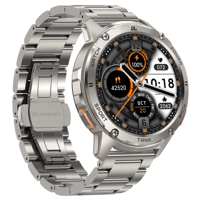 Спортивные Умные Часы Kospet TANK T3 Silver Special Edition + Спортивные Режимы, Водозащита, Звонки