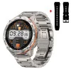 Тактические Умные Часы с Компасом TANK T3 ULTRA Silver Special Edition + GPS, Спортивные Режимы, Водозащита, Звонки фото 2