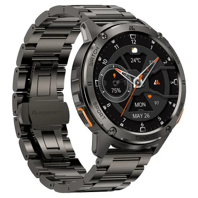 Тактические Умные Часы Kospet TANK T3 Black Special Edition + Спортивные Режимы, Водозащита, Звонки