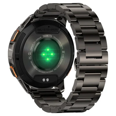 Тактические Умные Часы Kospet TANK T3 Black Special Edition + Спортивные Режимы, Водозащита, Звонки