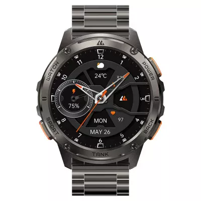 Тактичний Розумний Годинник Kospet TANK T3 Black Special Edition + Спортивні Режими, Водозахист, Дзвінки