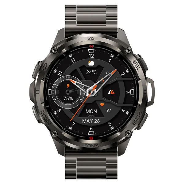Тактические Умные Часы с Компасом Kospet TANK T3 ULTRA Black Special Edition + GPS, Спортивные Режимы, Водозащита, Звонки фото 5