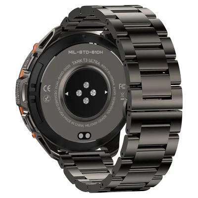 Тактические Умные Часы с Компасом Kospet TANK T3 ULTRA Black Special Edition + GPS, Спортивные Режимы, Водозащита, Звонки