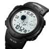 Мужские часы Skmei 1820BKWT Black-white фото 3