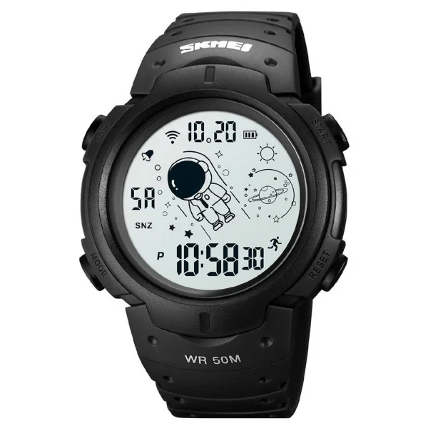 Чоловічий годинник Skmei 1820BKWT Black-white фото 1