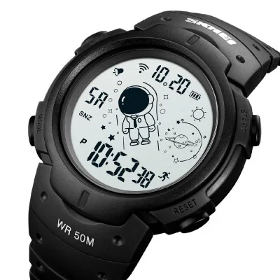 Мужские часы Skmei 1820BKWT Black-white