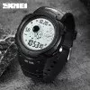 Чоловічий годинник Skmei 1820BKWT Black-white фото 5