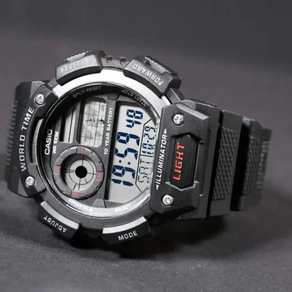 Мужские часы Casio AE-1400WH-1A фото 3