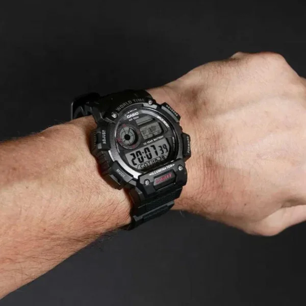 Мужские часы Casio AE-1400WH-1A фото 5