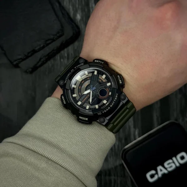 Мужские часы Casio AEQ-110W-3A фото 3