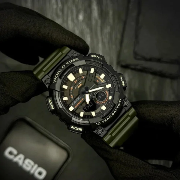 Мужские часы Casio AEQ-110W-3A фото 4